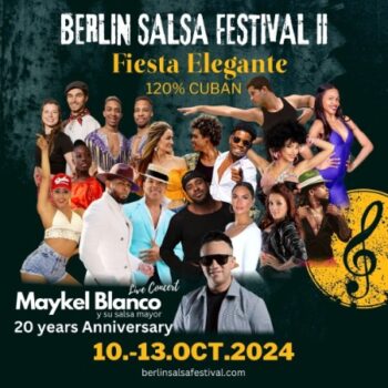 Berlin Salsa Festival Fiesta Elegante The Afro Cuban Festival in Berlin,  Tak Theater Aufbau Kreuzberg, Berlin, 9 February to 12 February