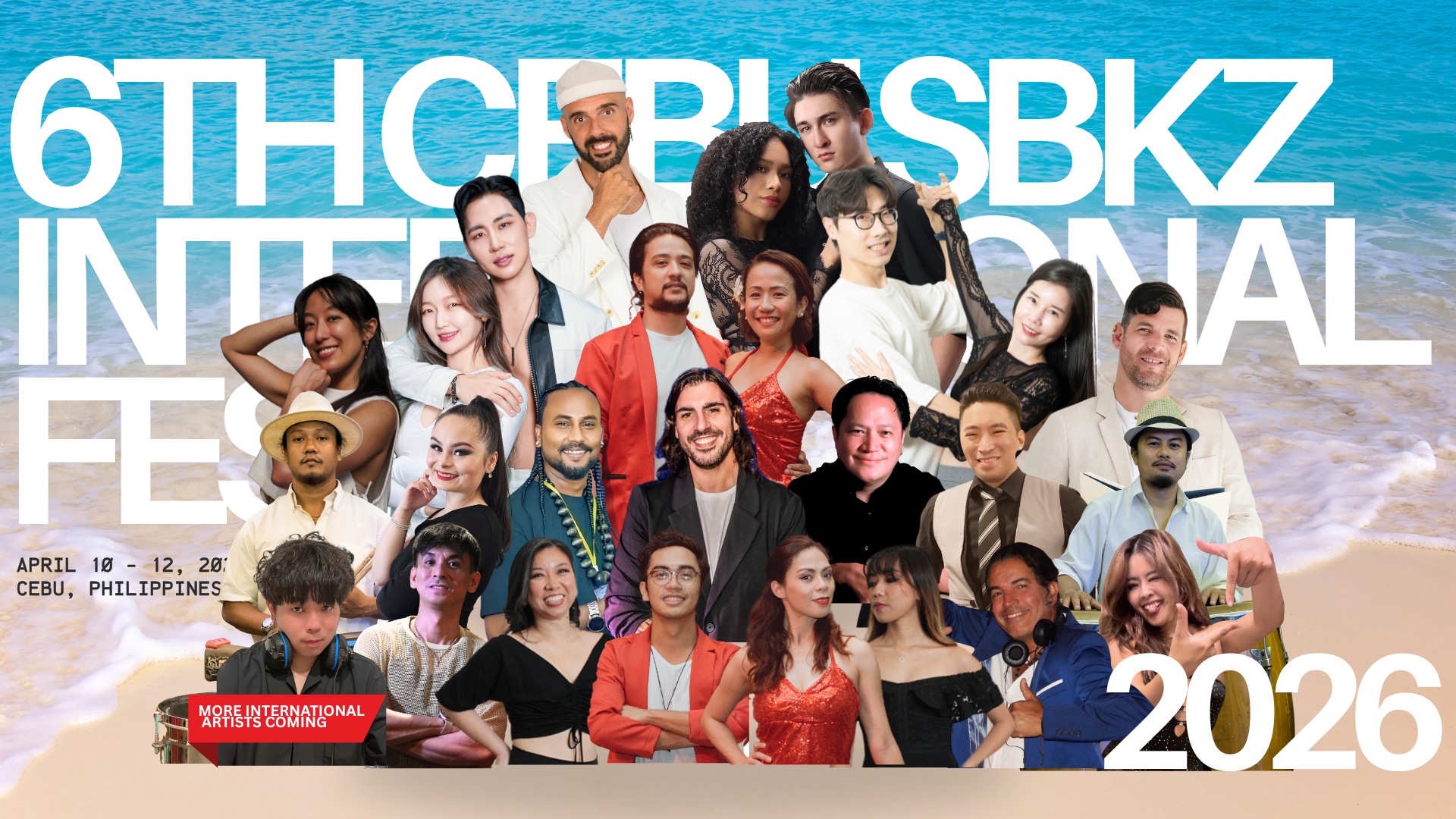 Cebu SBKZ International Festival 2026 — flyer for Cebu City, Philippines
